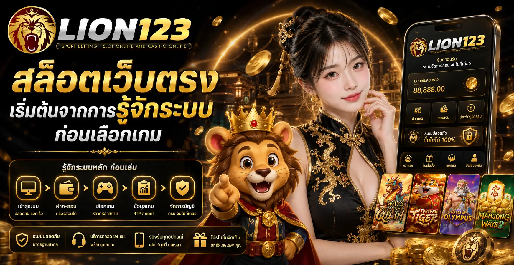 สล็อตเว็บตรง เริ่มต้นจากการรู้จักระบบก่อนเลือกเกม